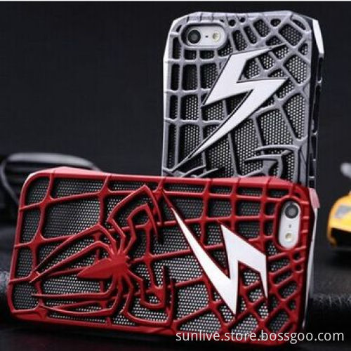 New arrival lightning hollow out hard case for iPhone 5